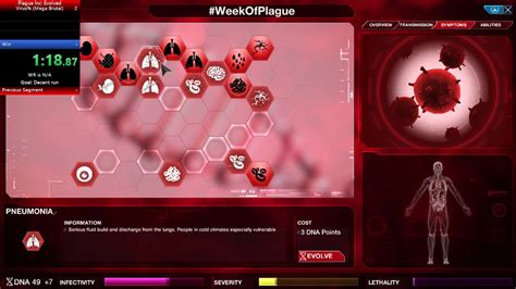 [Plague Inc: Evolved] Virus (Mega Brutal) in 2:18.50 (WR).